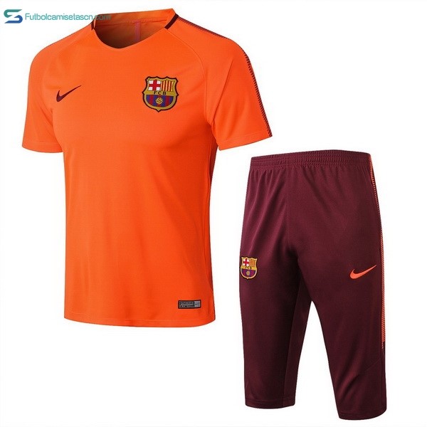 Entrenamiento Barcelona Conjunto Completo 2018/19 Naranja